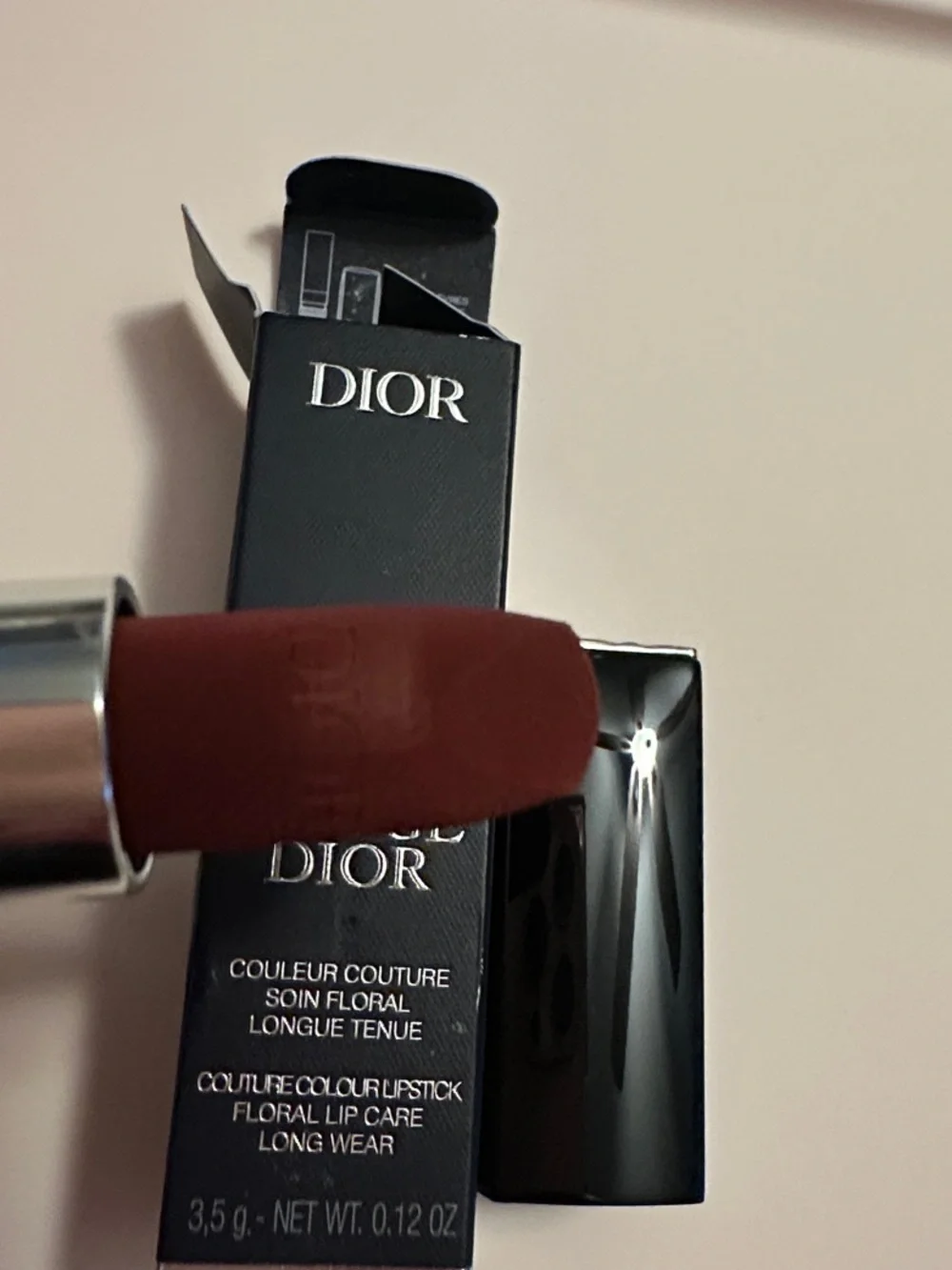 Dior Rouge Velvet Lipstick 624 Vérone